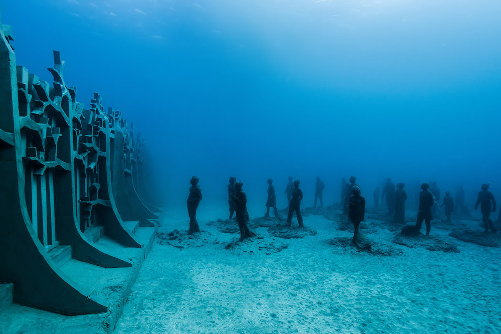 Первый в Европе подводный музей Atlantico Первый в Европе подводный музей Atlantico