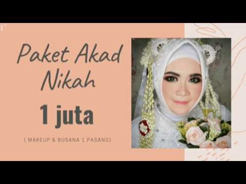 RIAS PENGANTIN SANGGAR RIAS PENGANTIN BEKASI PAKET 