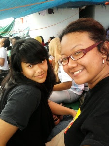 Masih sempet narsis ^^