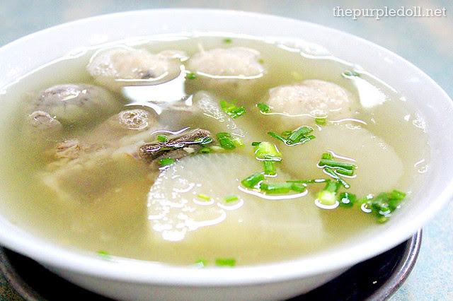 Pork Spareribs & Meatball Soup (P110)