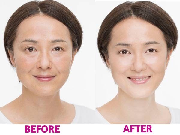 50代 化粧 方法 ファンデーション fourxenna