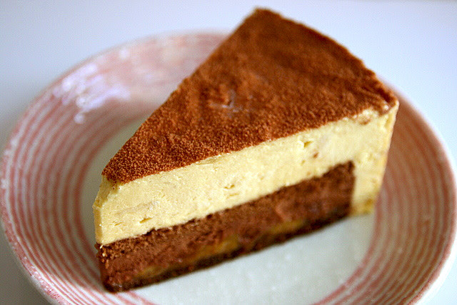 Durian Banana Chocolate Mousse Cake