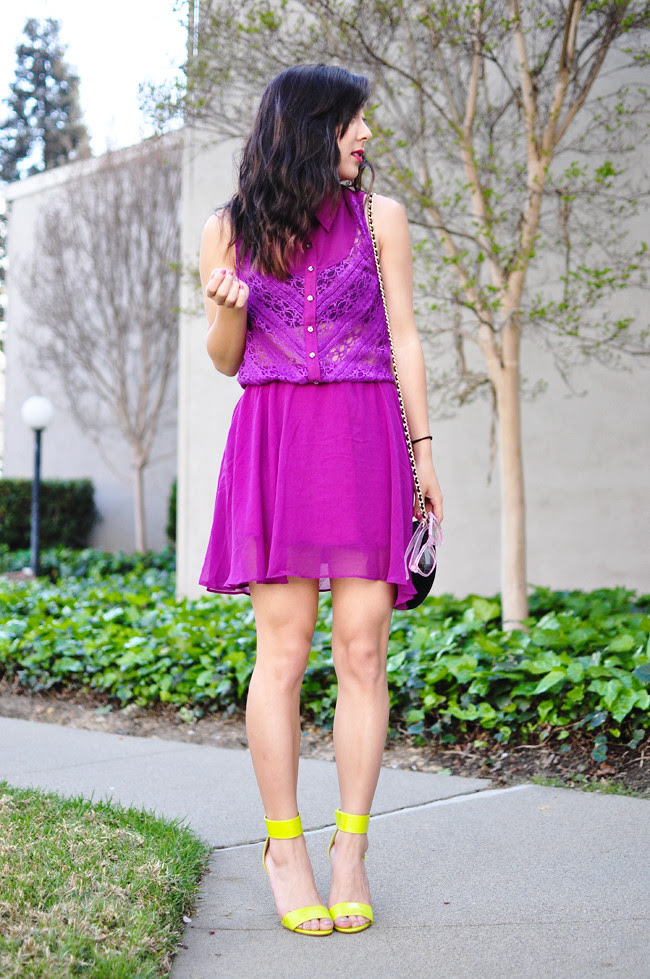 fashion blogs, personal style, spring fashion, spring trends, spring dresses, fuchsia, charlotte russe