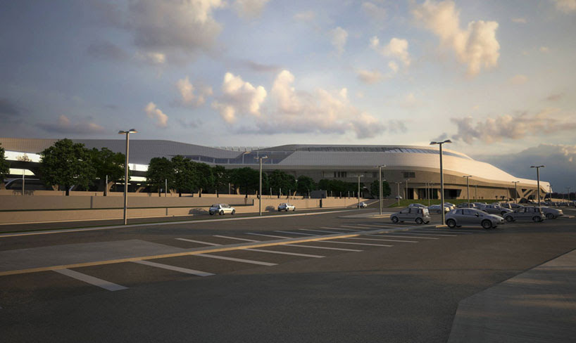 afragola station by zaha hadid in naples designboom