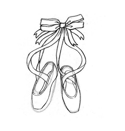How To Draw Ballet Slippers Step By Step - alter playground