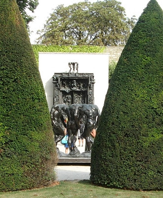 Paris Skulpturengarten Rodin Foto Brandt