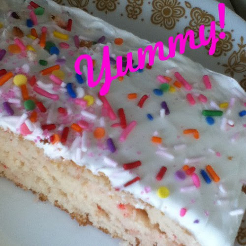 Cake time!!! #sprinkles