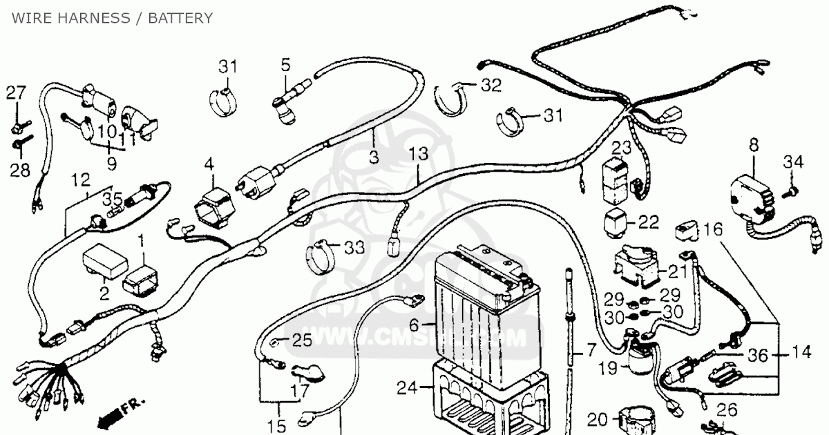 1986 Honda Atv Wiring Diagram