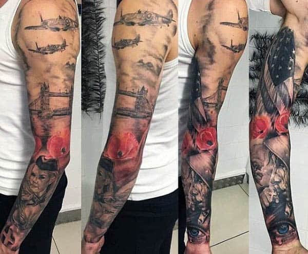 100 Military Tattoos For Men - wide 8