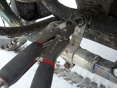 Ural engine mount repair