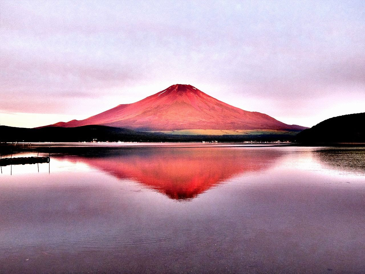 ユニーク壁紙 赤 富士 待ち受け 最高の花の画像
