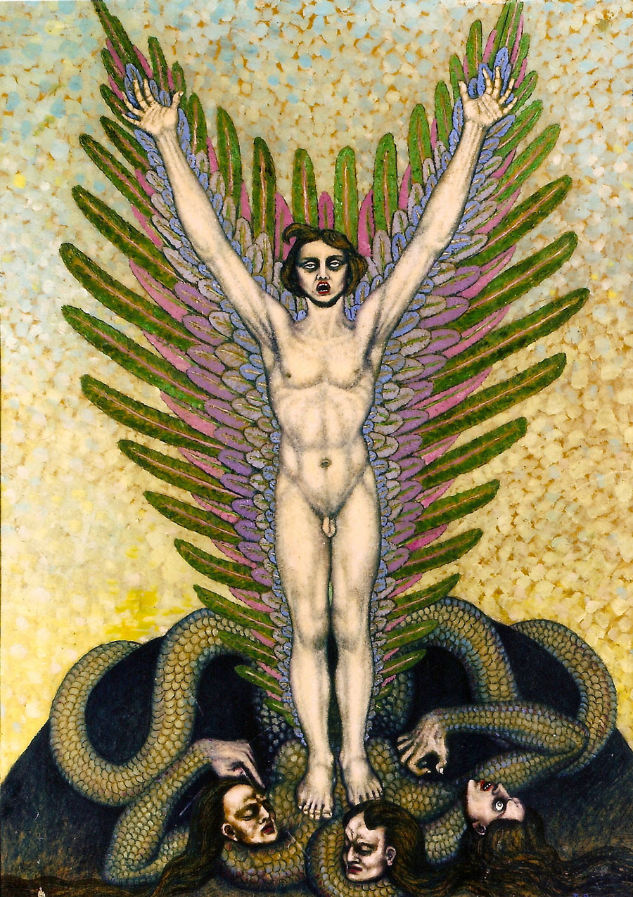 Boleslaw Biegas - Humanity's Victory Over The Vampires, 1918