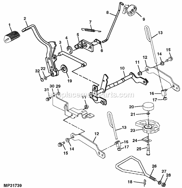 31 John Deere Lt150 Belt Diagram