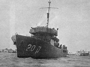 The INS Haganah (K-20) of the Israel Navy. The...