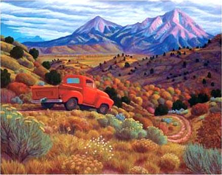 Autumn By The Spanish Peaks Autumn By The Spanish Peaks