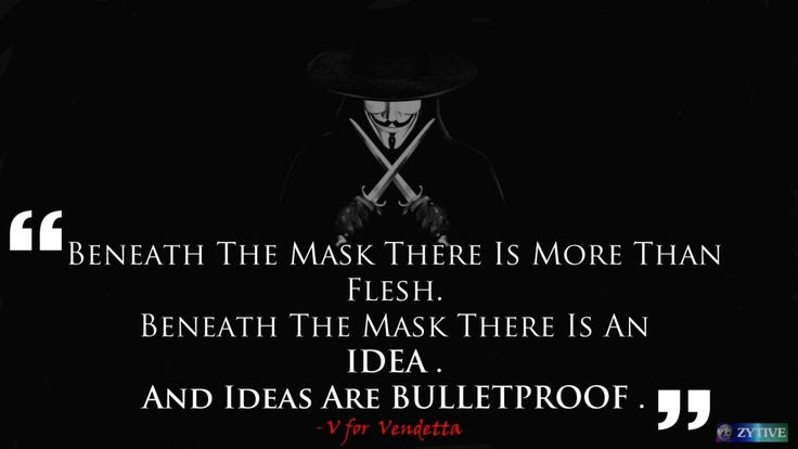 V For Vendetta Quotes Ideas Are Bulletproof Spyrozones Blogspot Com