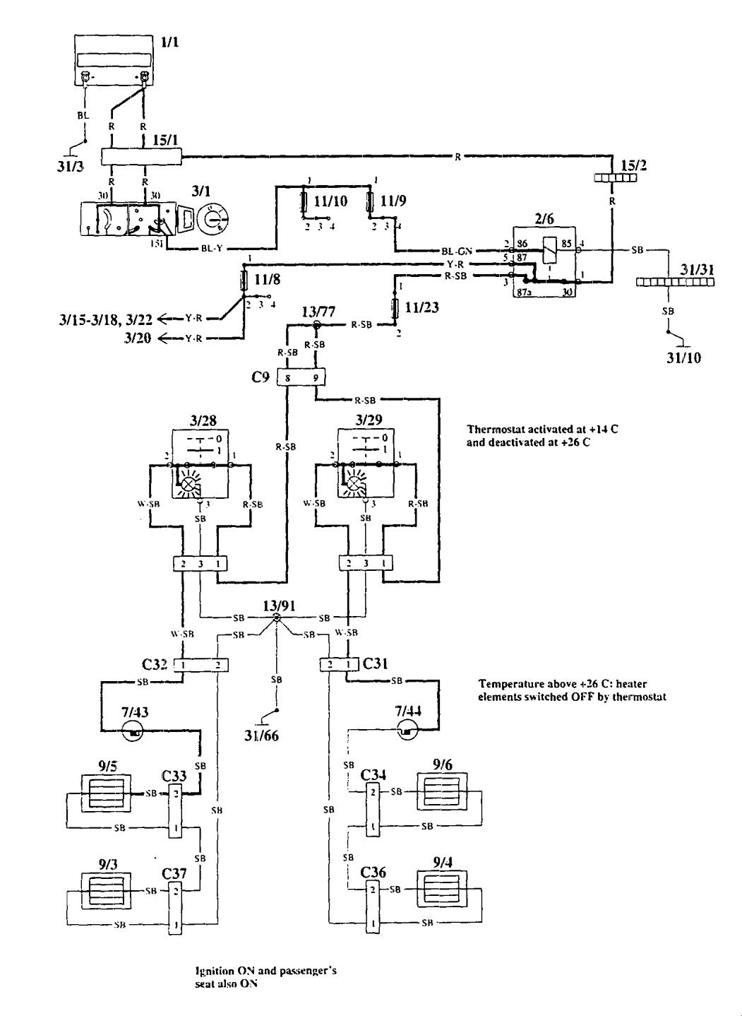 1994 Volvo 940 Engine Diagram
