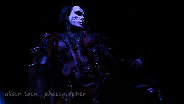 Dani Filth, vocals, Cradle of Filth