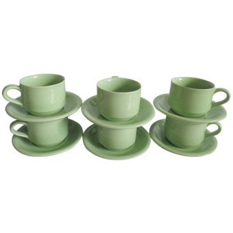 MitraLoka Trisensa Cangkir Kopi Dan Teh Dengan Saucer MitraLoka Trisensa Cangkir Kopi Dan Teh Dengan Saucer