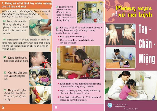 Phòng ngừa và xử trí bệnh tay chân miệng