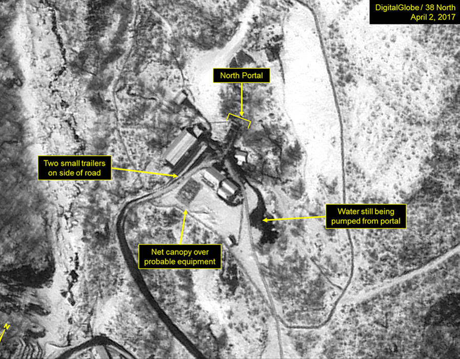 Figure 1. Activity continues at the North Portal Figure 1. Activity continues at the North Portal
