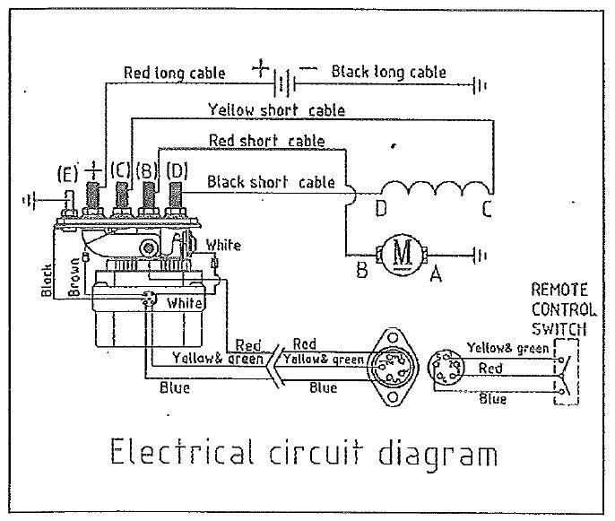 12 Volt Winch Solenoid Wiring Diagram Thomas Winch Wiring Diagram