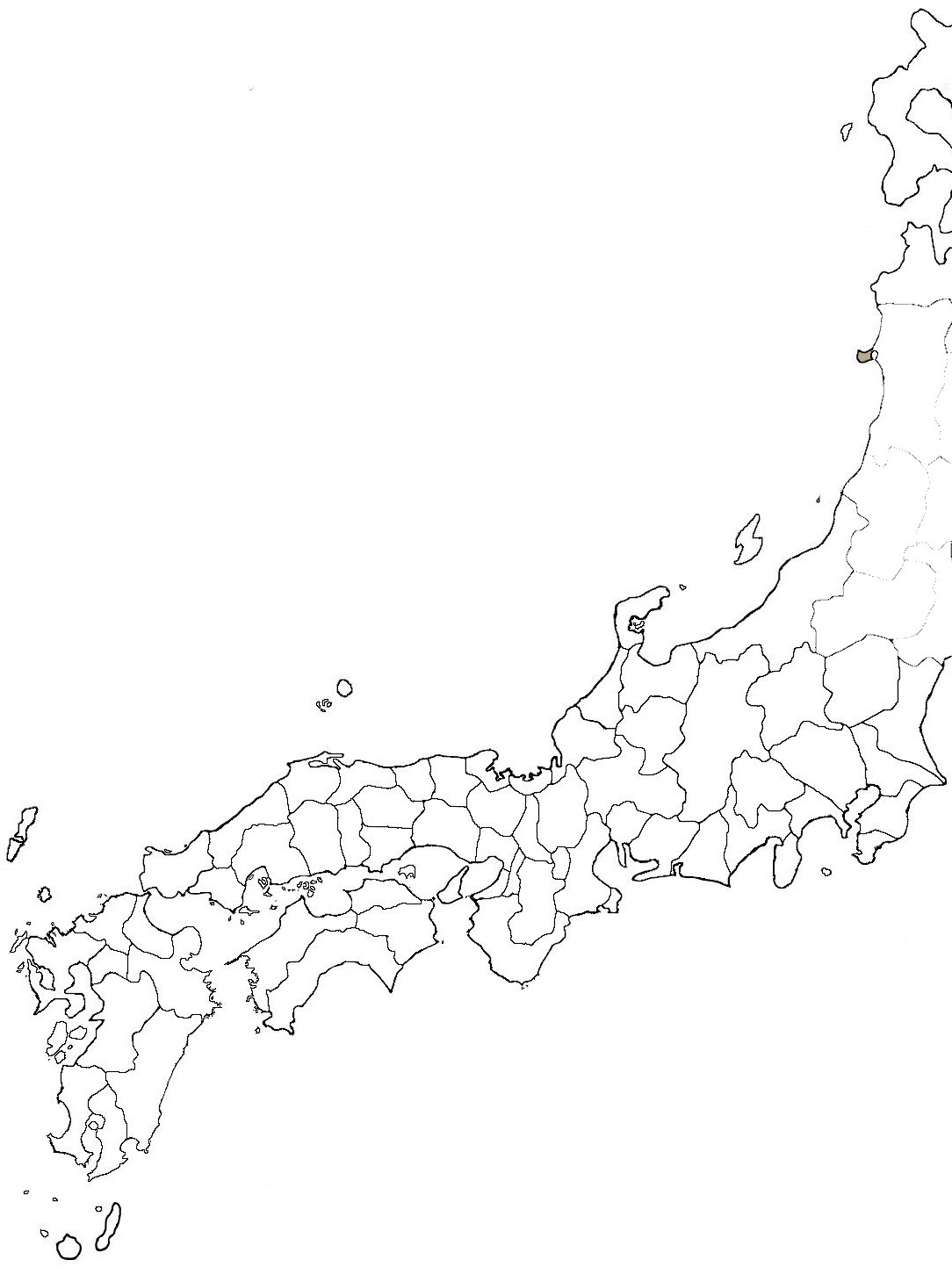無料印刷可能な画像 適切な 旧 国名 白地図