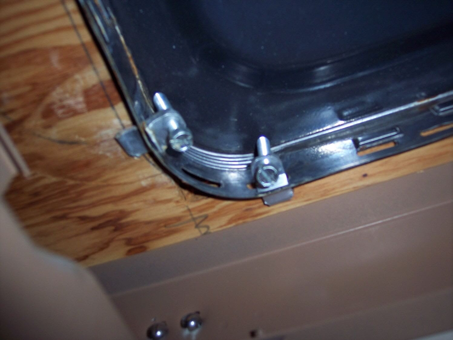 kitchen sink long mounting screws