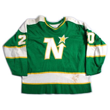 1973-74 Minnesota North Stars jersey