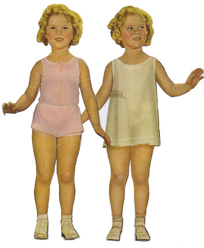Shirley Temple paper dolls_1935_tatteredandlost