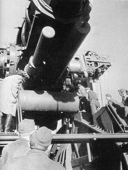 Cañón ferroviario Dora Schwerer Gustav railway gun