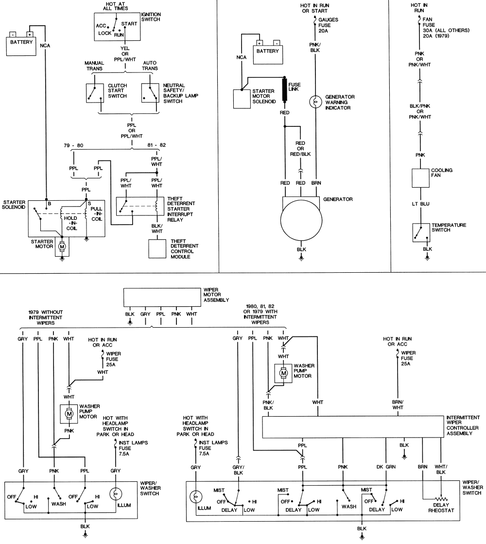 1982 Corvette Wiring Diagram