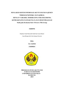 Contoh Skripsi Akuntansi Manajemen Pdf Contoh Soal Dan