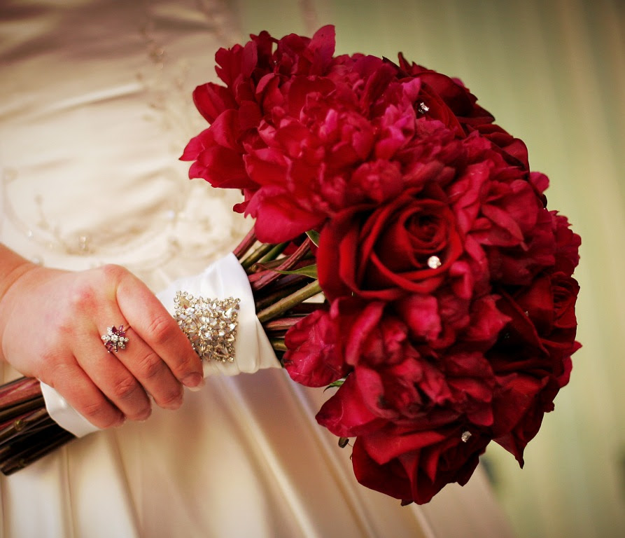 tanya wedding bouquet