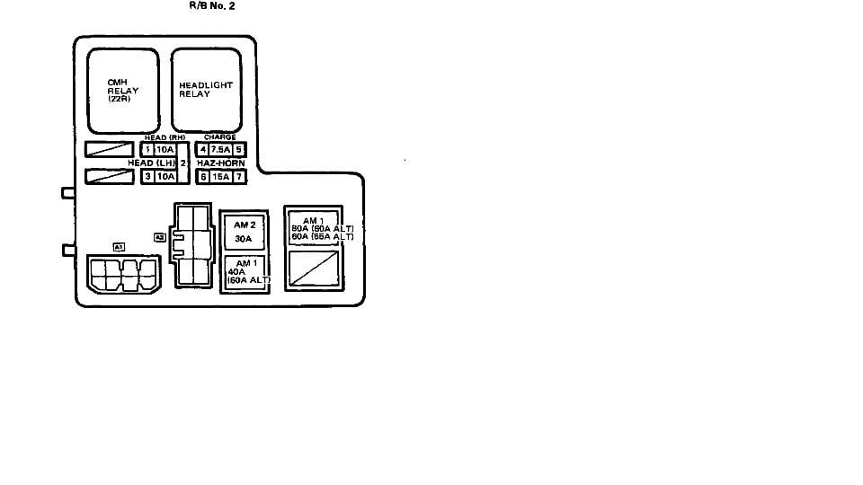 87 Toyota 4 Runner Fuse Box Diagram