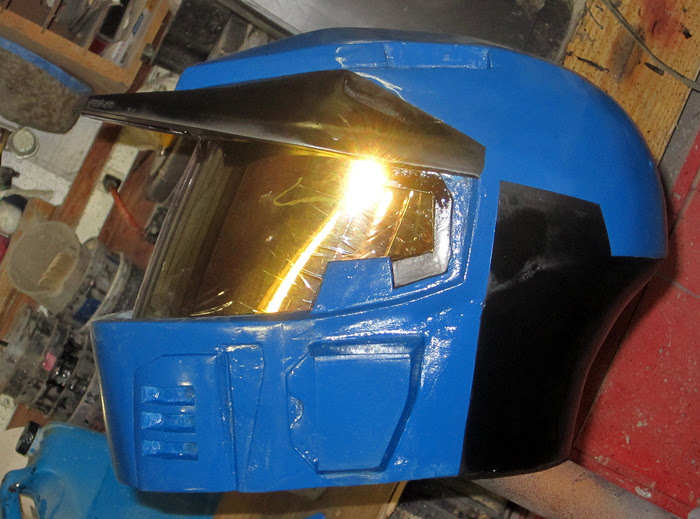 Caboose Helmet test paint 4