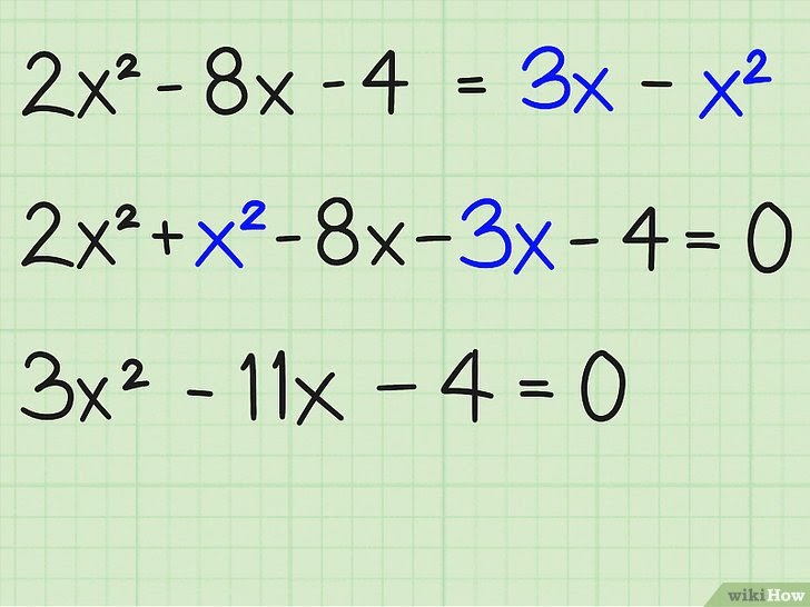 Ubahlah Persamaan  3x22x 4 Dalam Bentuk  Umum  Persamaan  