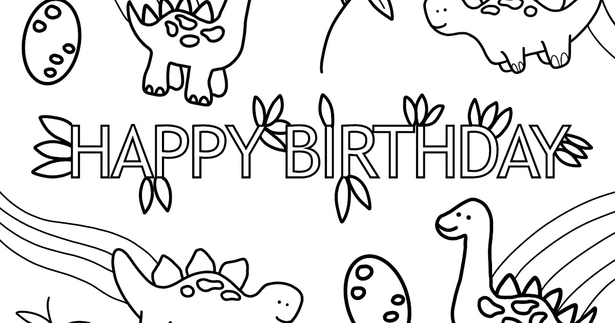 Happy Birthday Pictures Coloring Pages : Happy 10th Birthday Coloring ...