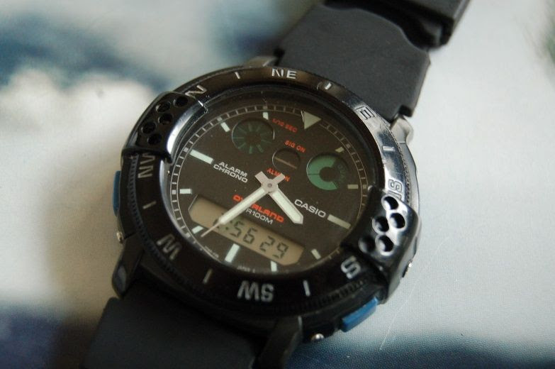 casio overland watch
