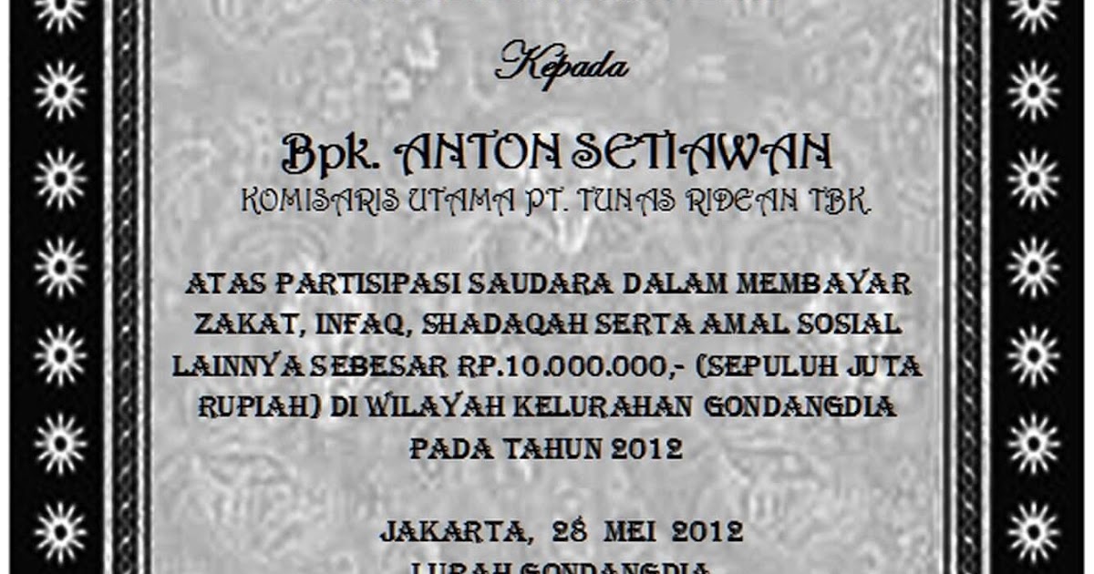 Contoh Surat Ucapan Terima Kasih Untuk Teman - AQDANOREO