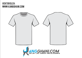 Download Mockup T Shirt Depan Belakang Cdr