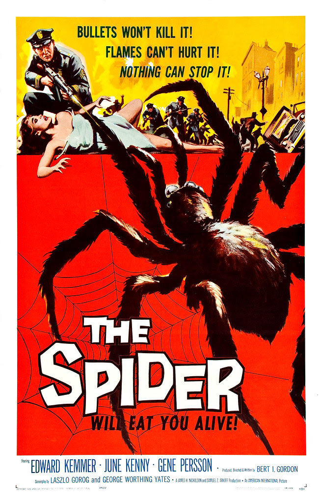 Albert Kallis - The Spider (American International, 1958) One Sheet