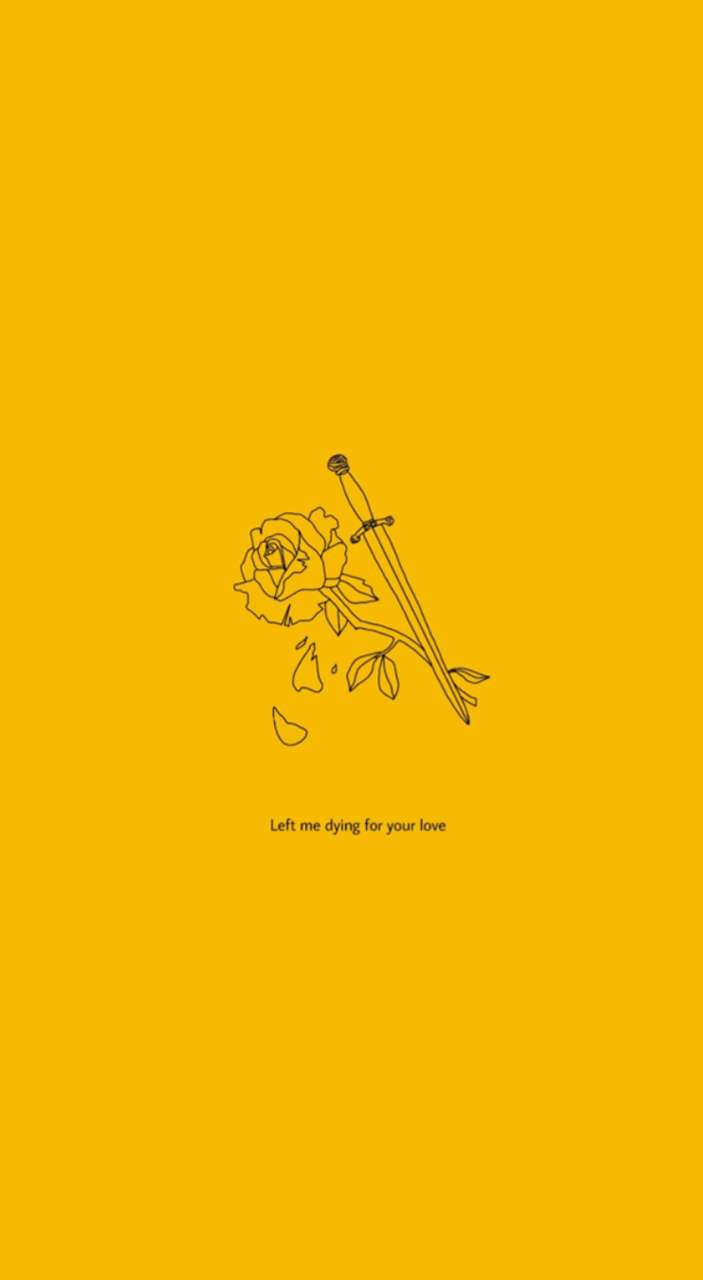 Aesthetic Yellow Hearts - Largest Wallpaper Portal