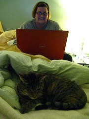 Maggie hanging with Jeni