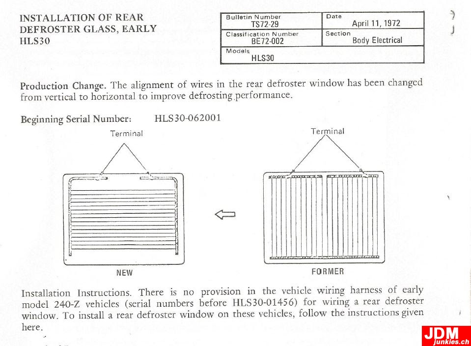 1972 Datsun 240z Wiring Diagram