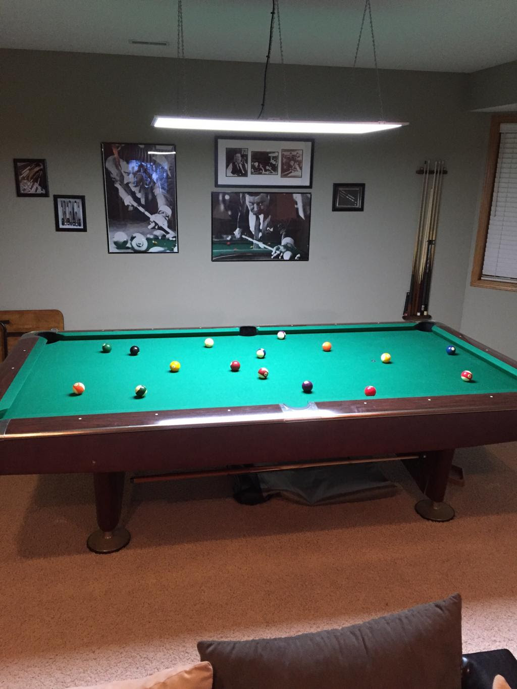 cheers pool table light