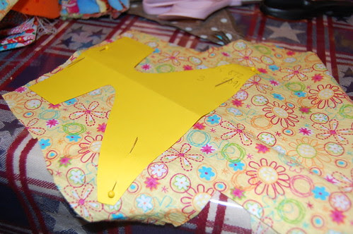 Because EVERYONE appreciates a pretty cloth diaper....