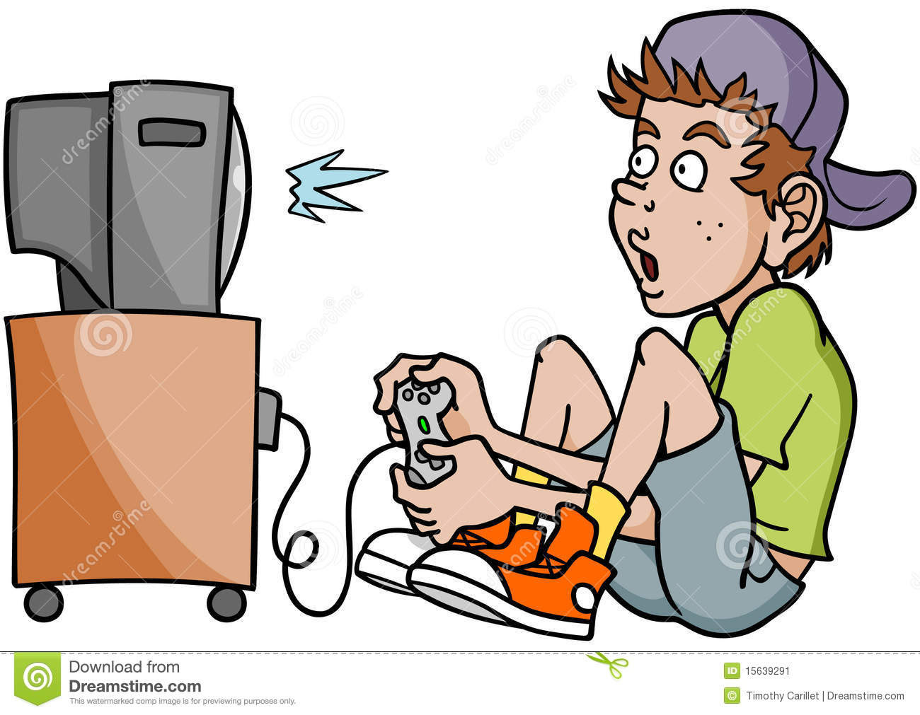 Video Game Play Game Cartoon