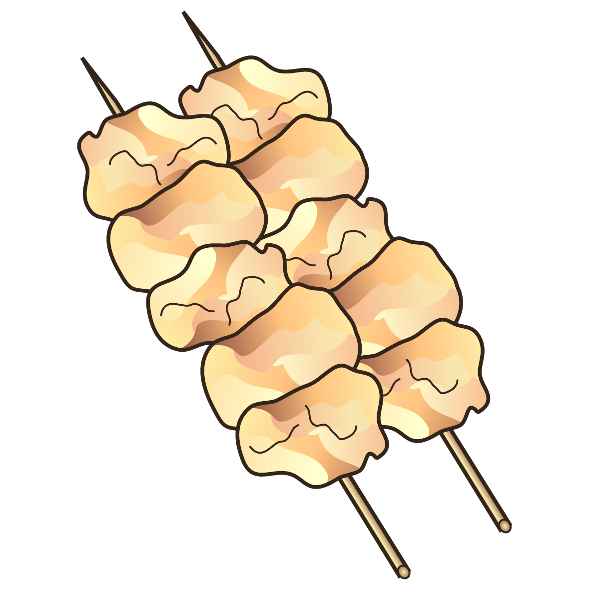 100 焼き鳥 イラスト かわいいフリー素材集 いらすとや