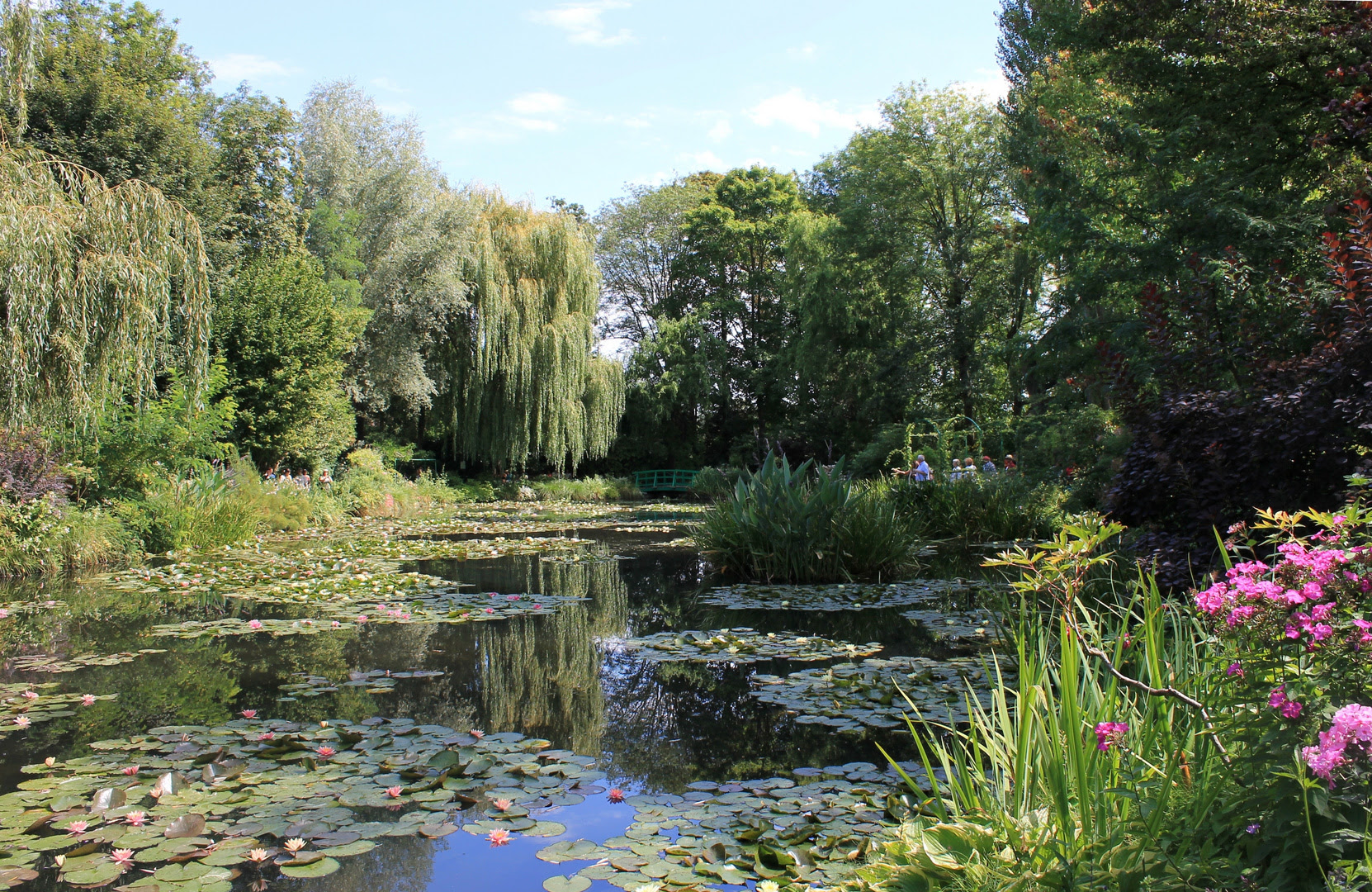 Giverny Garten / Monets Garten in Giverny: Wider das Fieber der Stadt